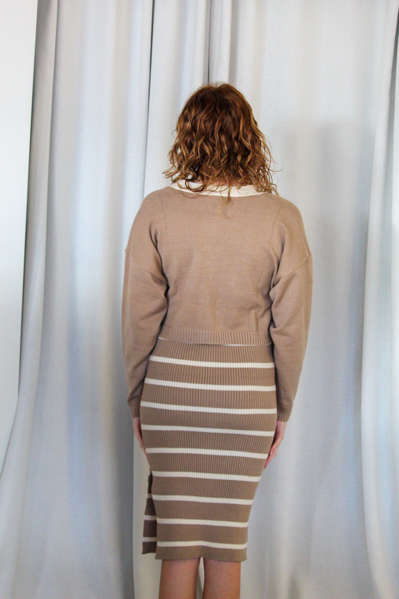 Demi Sweater Dress & Cardigan Set