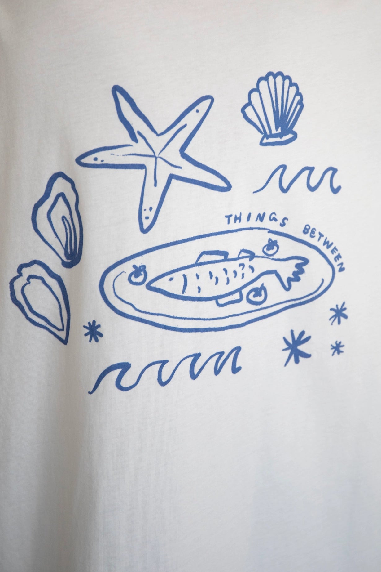 By the Sea Tee - Ivory