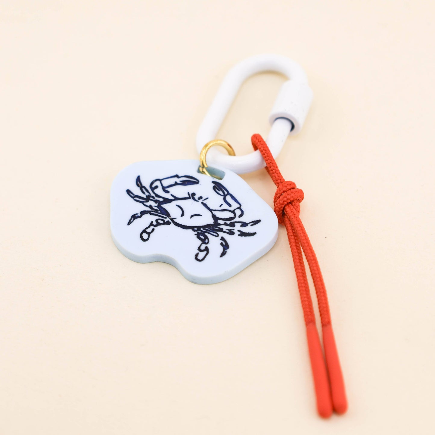 Crab Bag Charm