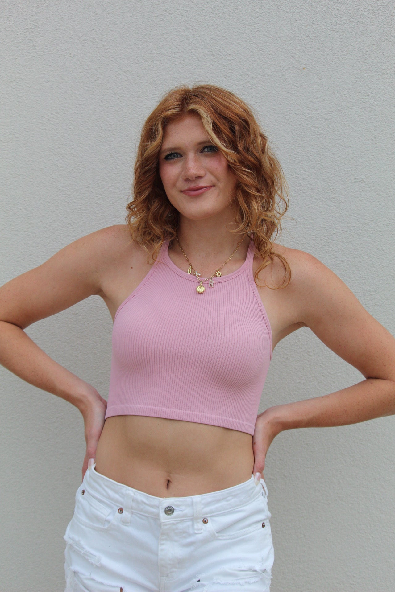 Bali Halter Top - Lilac