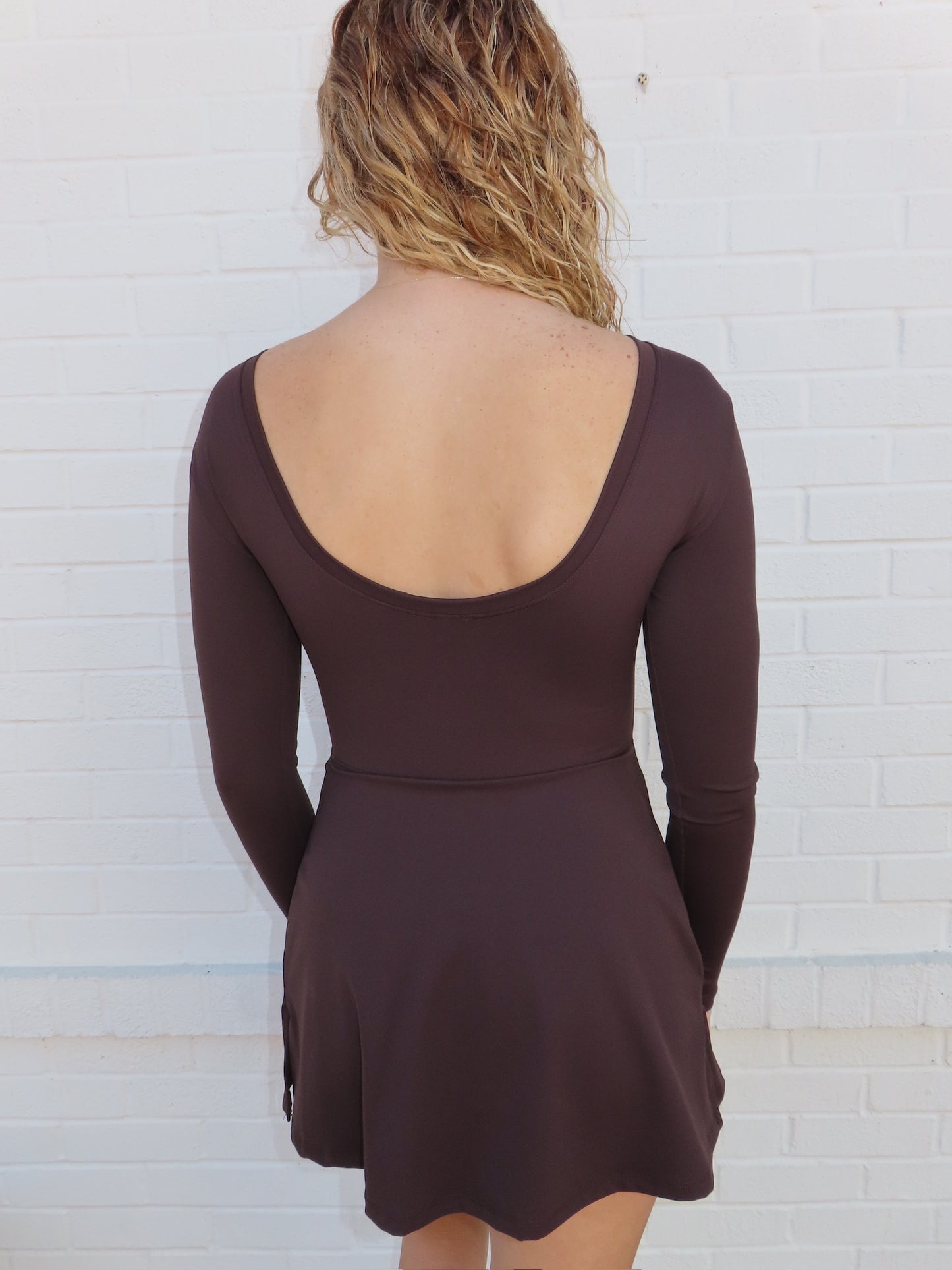 Mollie Long Sleeve Athletic Dress