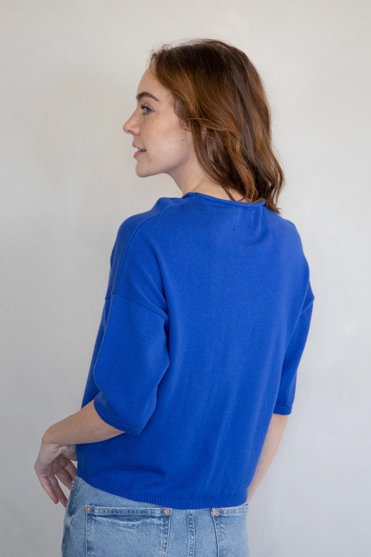 Logan Cardigan - Cobalt