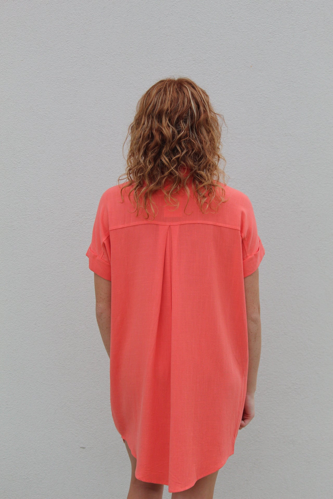 Miami Dress - Coral