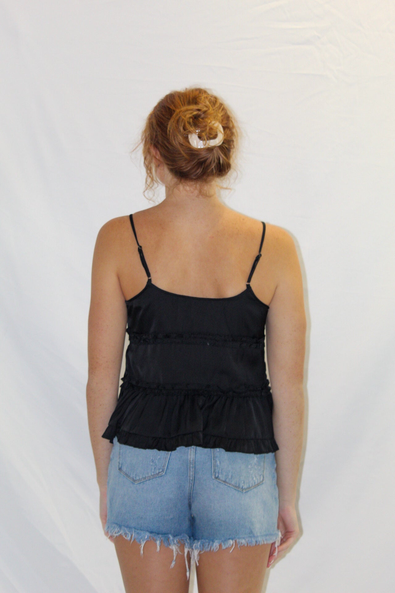 Regina Ruffle Tank Top