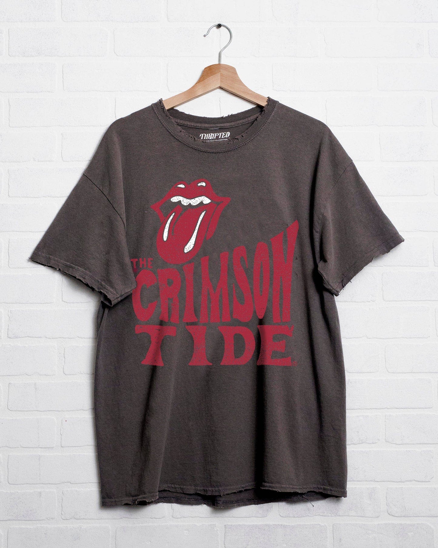 Rolling Stones Crimson Tide Thrifted Tee