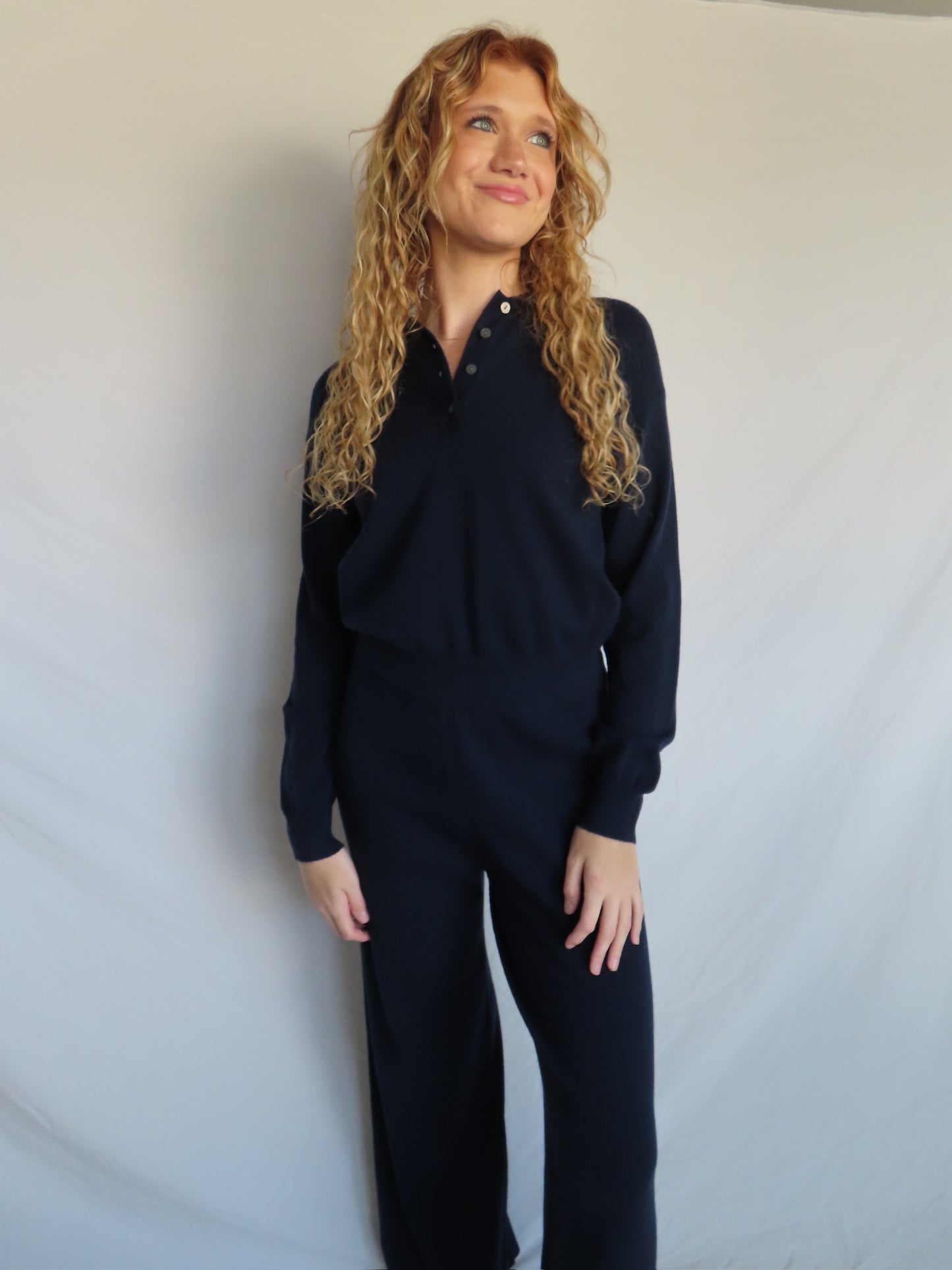 Chedid Sweater - Navy