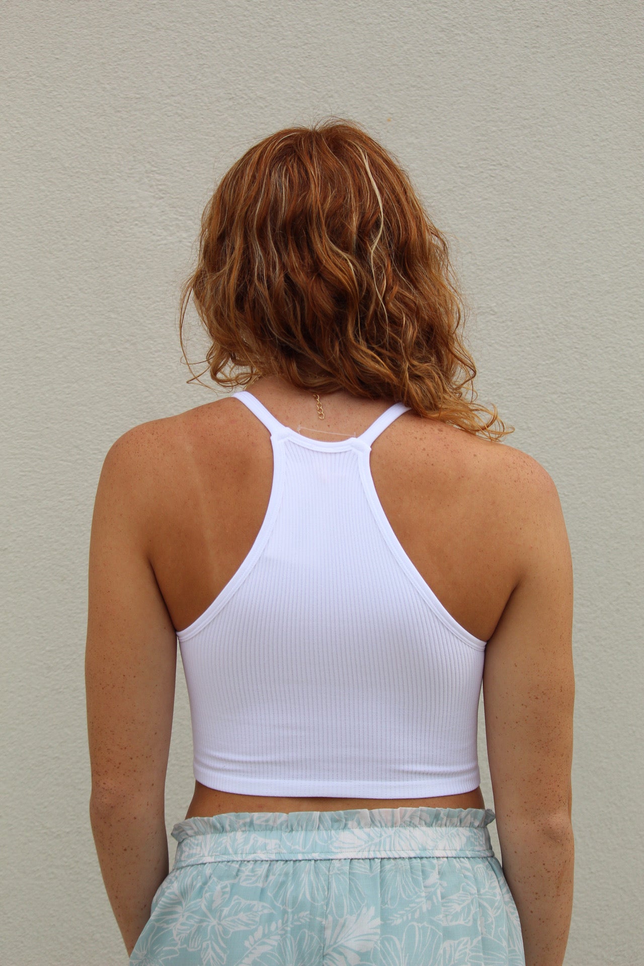 Bali Halter Top - White
