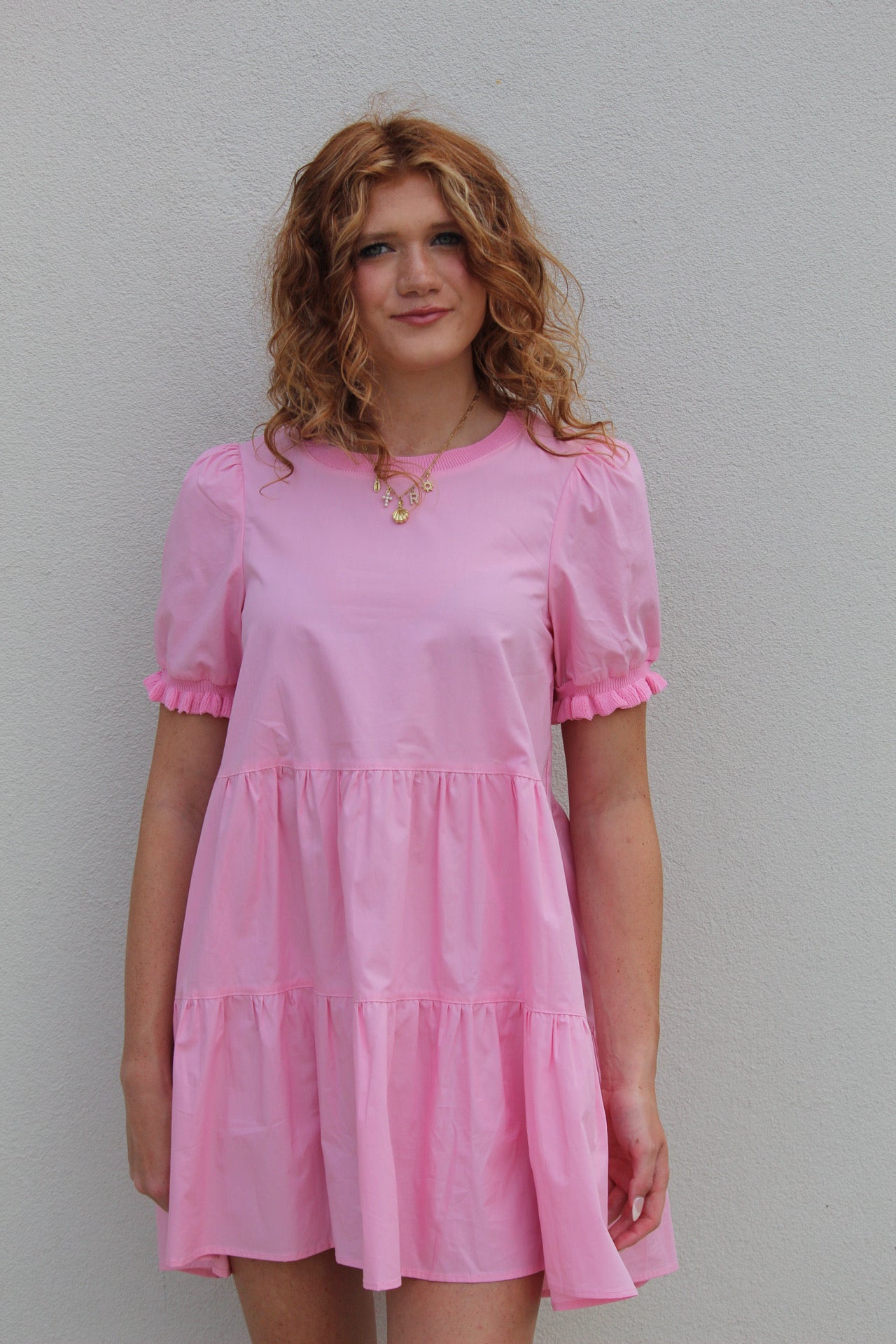 Caswell Dress - Pink