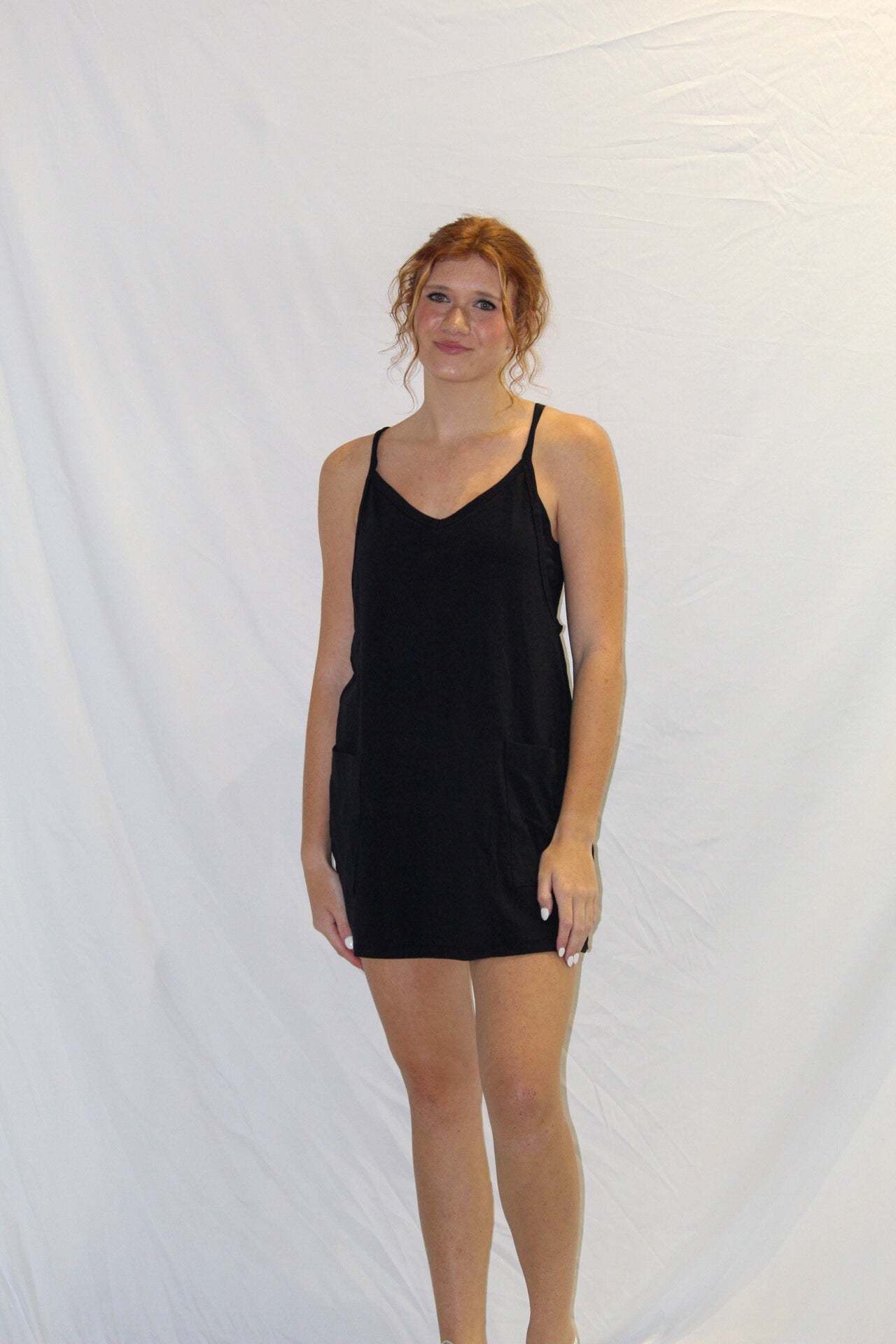 Ava Active Dress - black