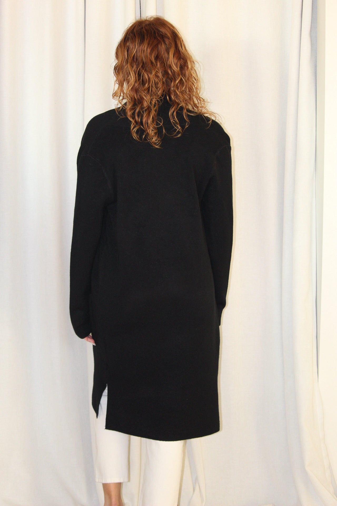 Wells Sweater Cardigan - black