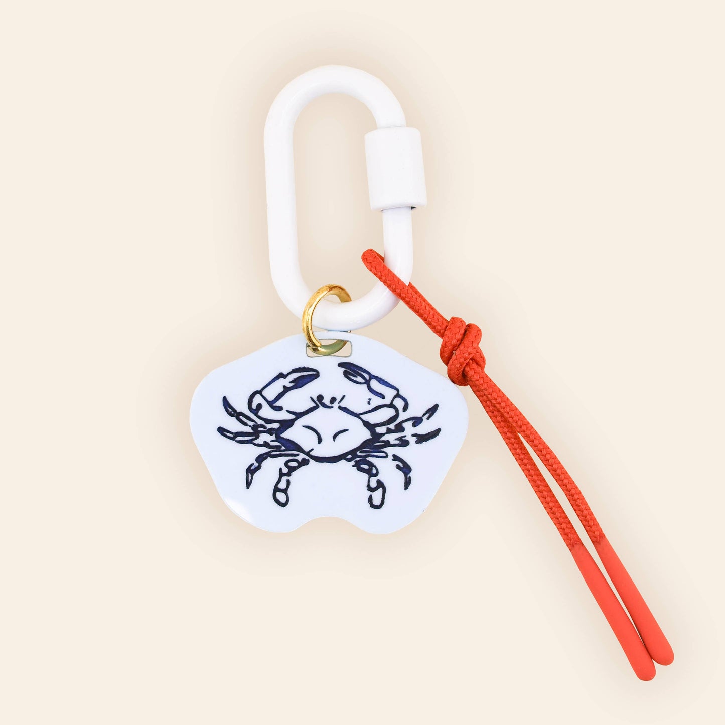 Crab Bag Charm