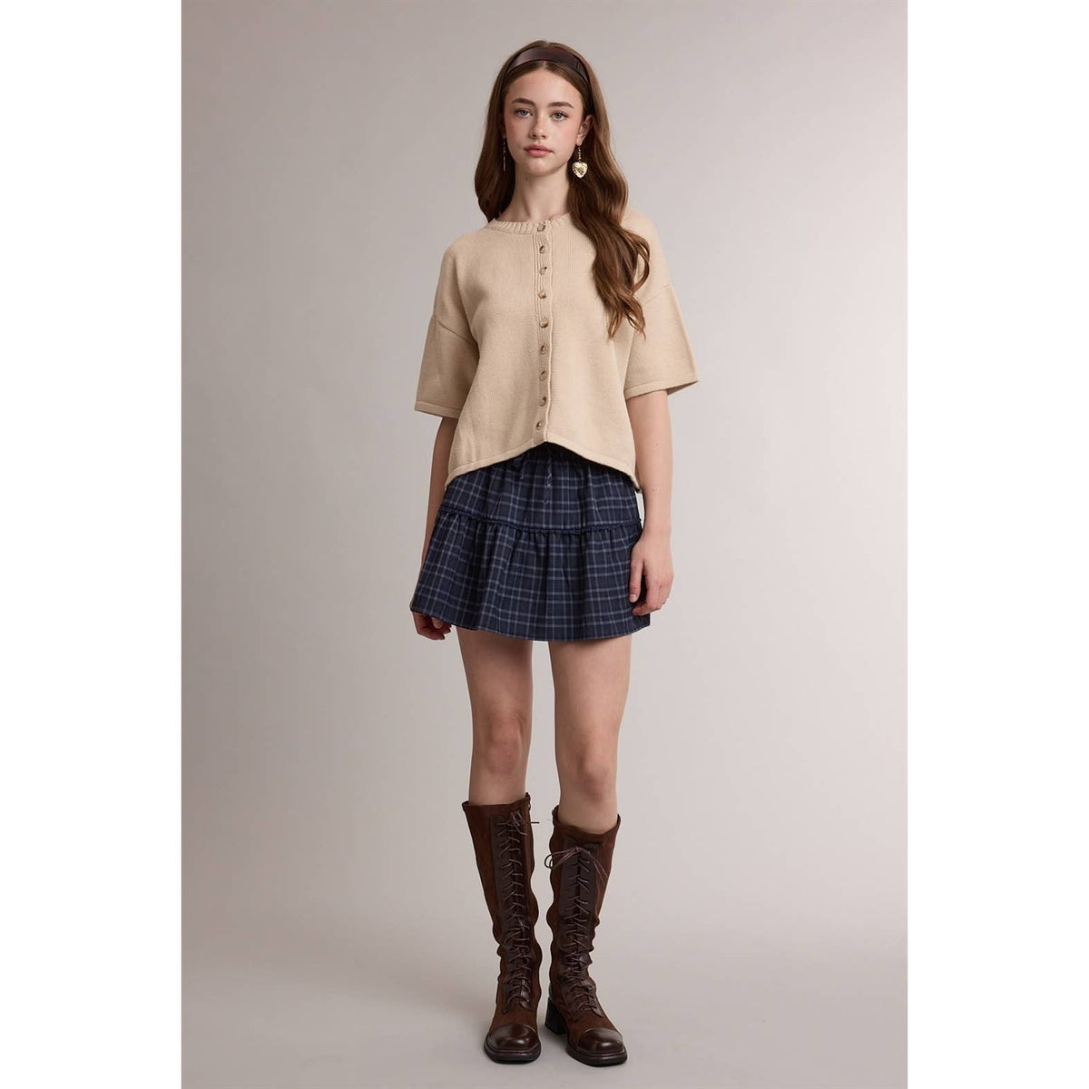 Bex Button Front Cardigan
