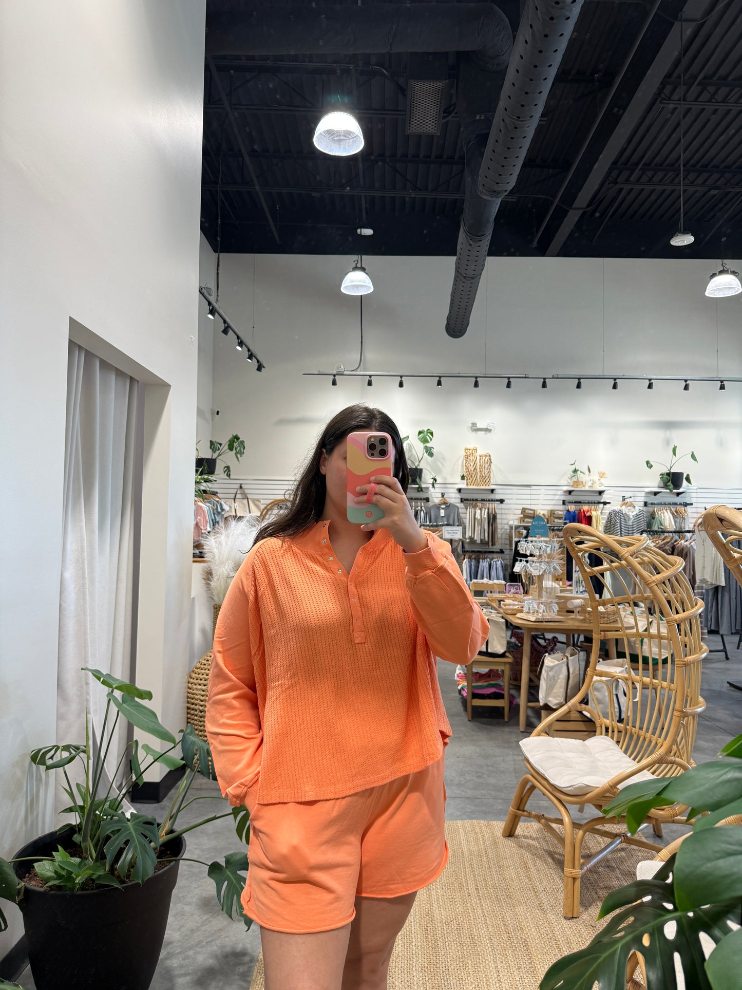 Iris Top - Orange