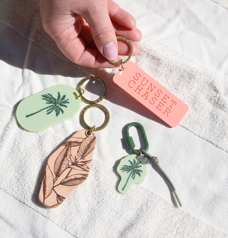 Palm Tree Bag Charm