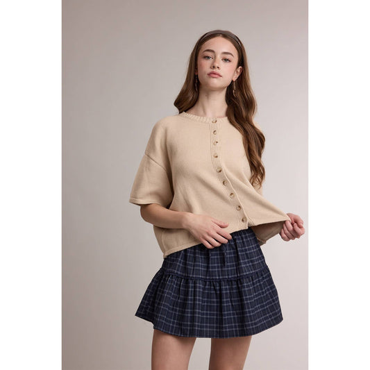 Bex Button Front Cardigan