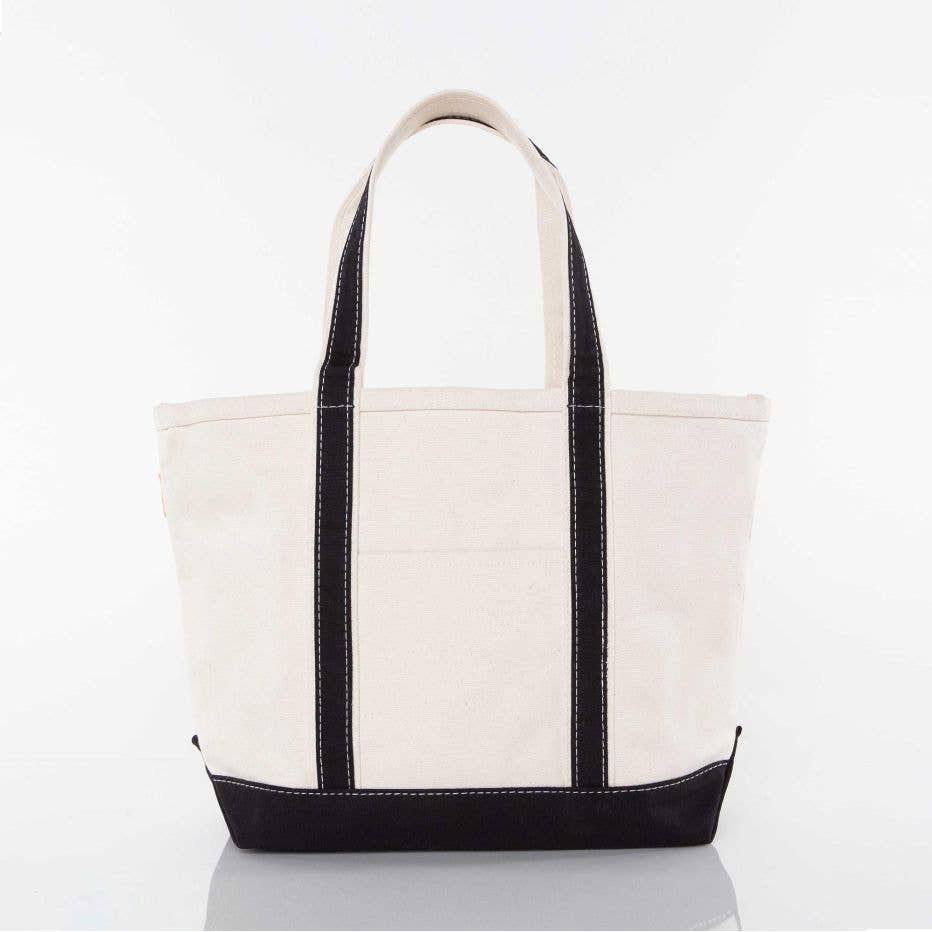 Medium Classic Tote: Black