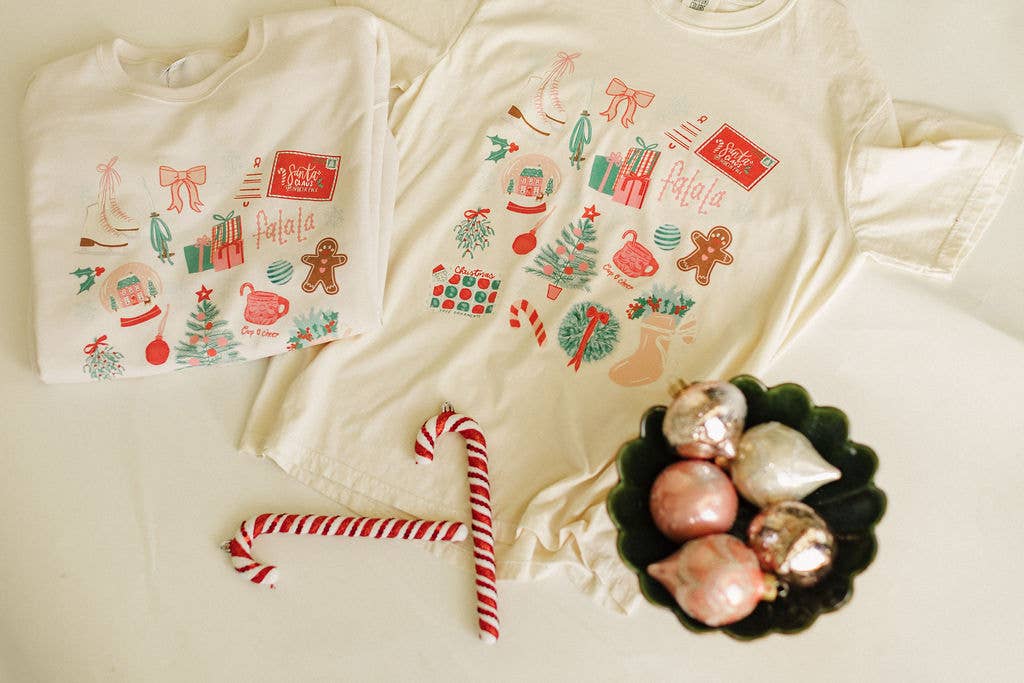 Christmas Collage Graphic Tee