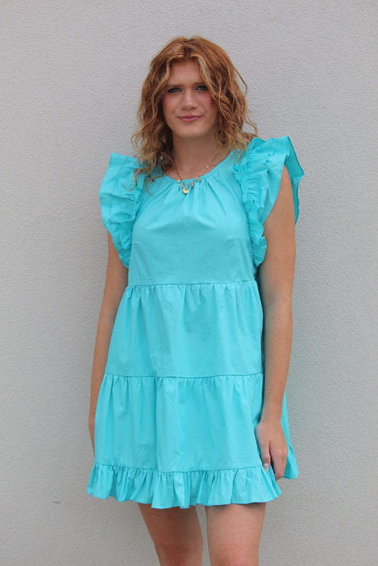 Sunrise Dress - Blue