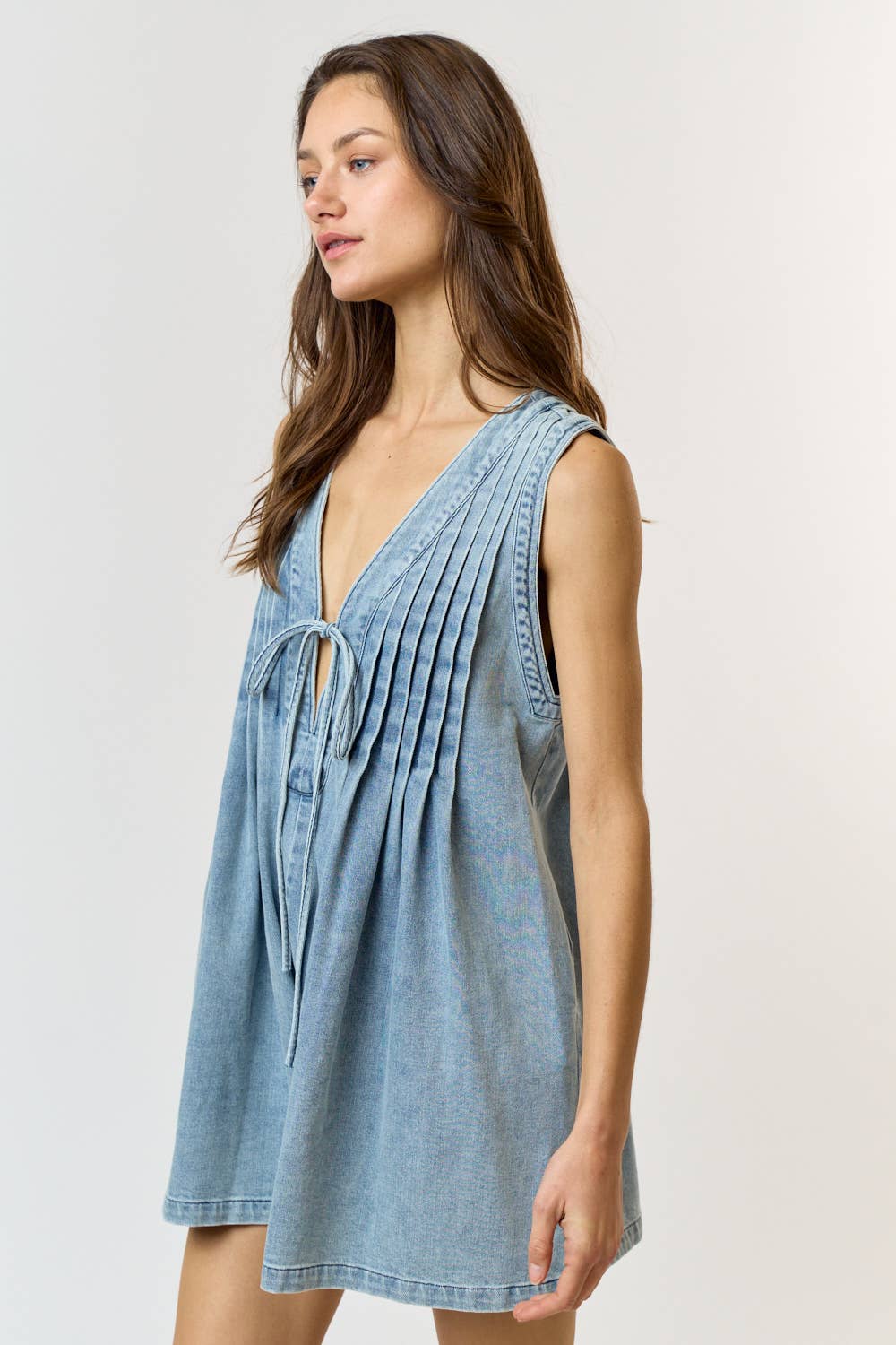 Tulsa Denim Romper