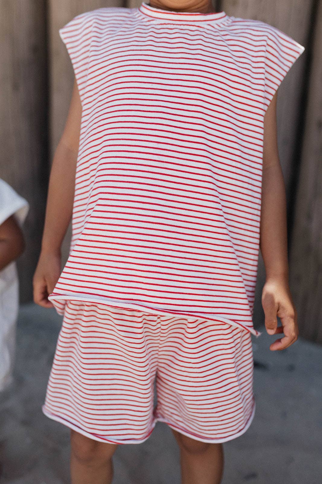 Remy Set in Red Stripe
