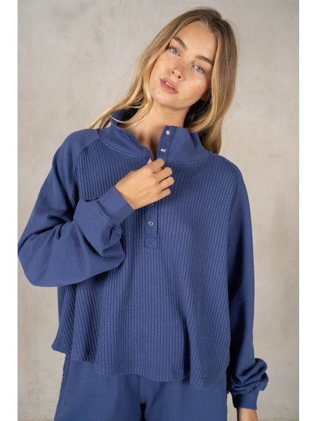 Iris Top - Blue