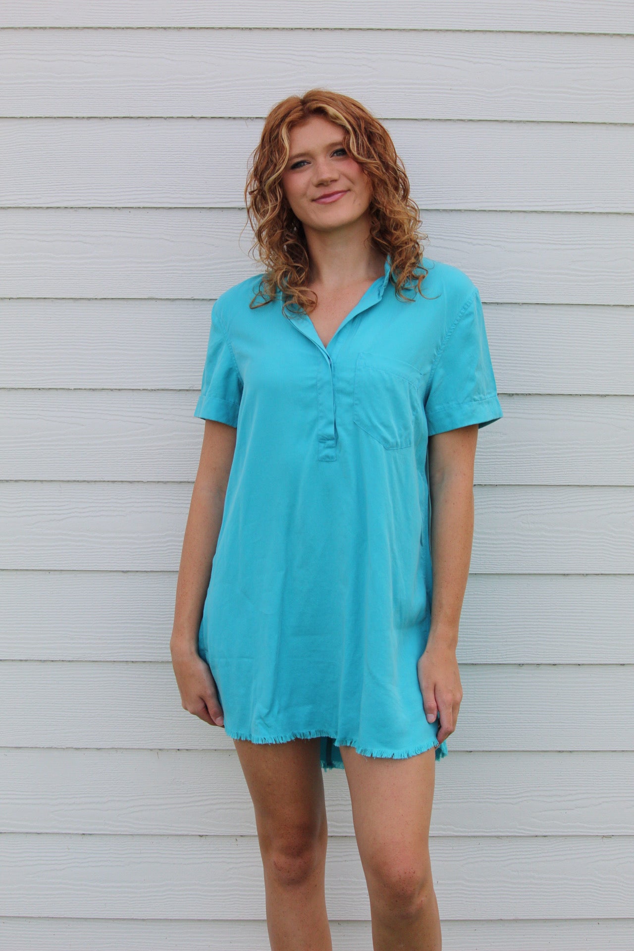 Mobile Dress - Blue