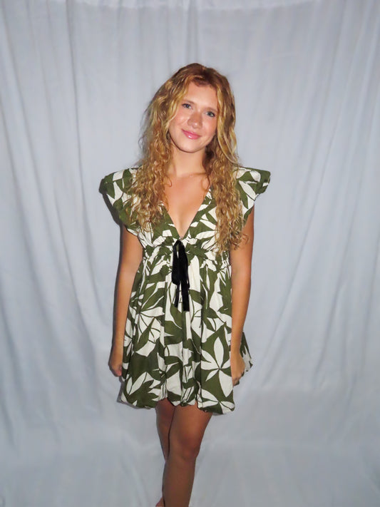 Emerald Canopy Dress