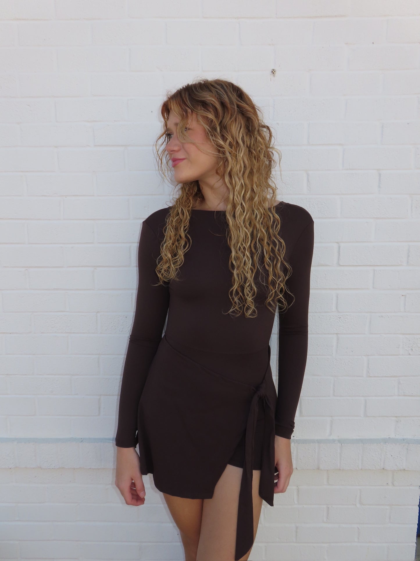 Mollie Long Sleeve Athletic Dress