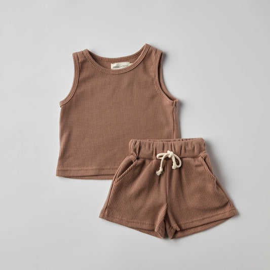 Madden Tank Set in Brown